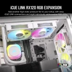 Corsair iCUE LINK RX120 RGB | 120mm Fan | White | Single Pack - New - Image 17