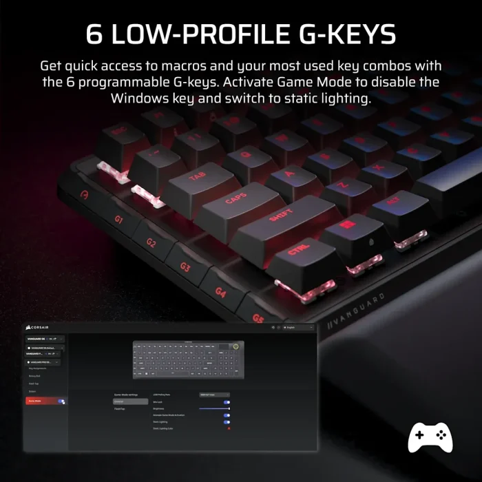 Corsair VANGUARD PRO 96% | Hall Effect Gaming Keyboard | MGX Hyperdrive Switches | Full RGB - New - Image 12