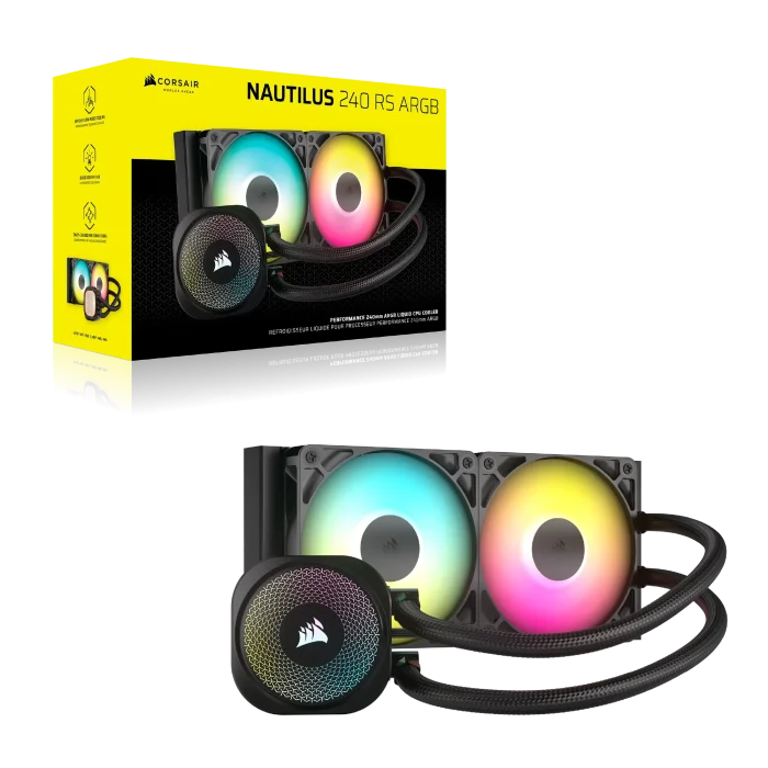 Corsair NAUTILUS 240 ARGB | 240mm Radiator | Liquid CPU Cooler | Intel LGA 1851/1700 & AMD AM5/AM4 - New - Image 17