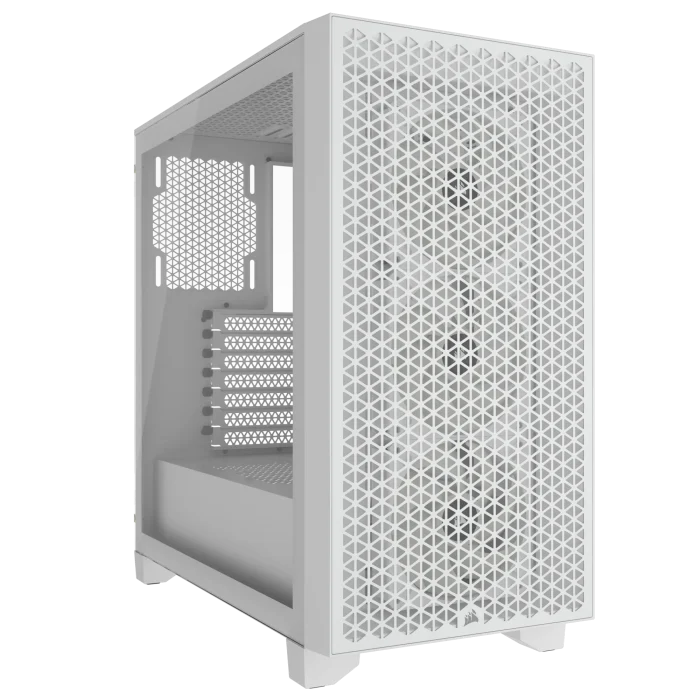 3000D RGB AIRFLOW White Mid-Tower PC Case; 2x 3.5'' |  2x 2.5'' Drive Bays; Up to 360mm Radiator compatible; 3x 120mm fan incl - Image 26