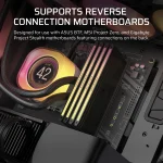 Corsair 5000T Mid-Tower | ATX/EATX/mATX/Mini-ITX | Tempered Glass Side Panel | USB & Audio Front I/O - New - Image 10