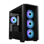 ASUS A23 Plus TG ARGB | Mid-Tower mATX/Mini-ITX | Tempered Glass | ARGB Lighting | 4x 120mm Fans - New - Image 12