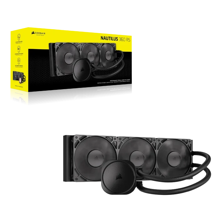 Corsair NAUTILUS 360 | 360mm Radiator | Liquid CPU Cooler | Intel LGA 1851/1700 & AMD AM5/AM4 - New - Image 17