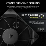 Corsair RS120 | 120mm PWM Fan | Fluid Dynamic Bearing | RGB Ready - New - Image 10