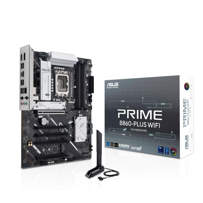 ASUS PRIME B860-PLUS WIFI | ATX Motherboard | LGA1851 Socket | DDR5 256GB Max | Wi-Fi 6E - New - Image 6