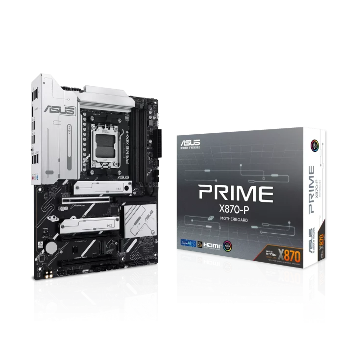 ASUS PRIME X870-P | ATX AM5 Motherboard | DDR5 192GB Max | 4x M.2 NVMe | 2.5GbE LAN - New - Image 8