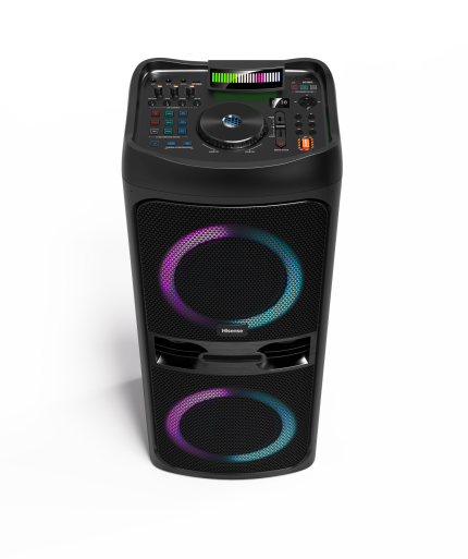 Hisense HP300 | 400W DJ Party Speaker | Bluetooth | LED Lights | Karaoke Ready – New