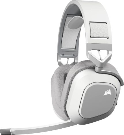 Corsair HS80 MAX Wireless | Spatial Audio | 50mm Drivers | Omni-directional Mic | Multi-Platform – New