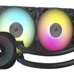 Corsair iCUE LINK TITAN 240 RX RGB | 240mm AIO Liquid Cooler | RX120 RGB Fans | Intel LGA 1851/1700 | AMD AM5/AM4 – New