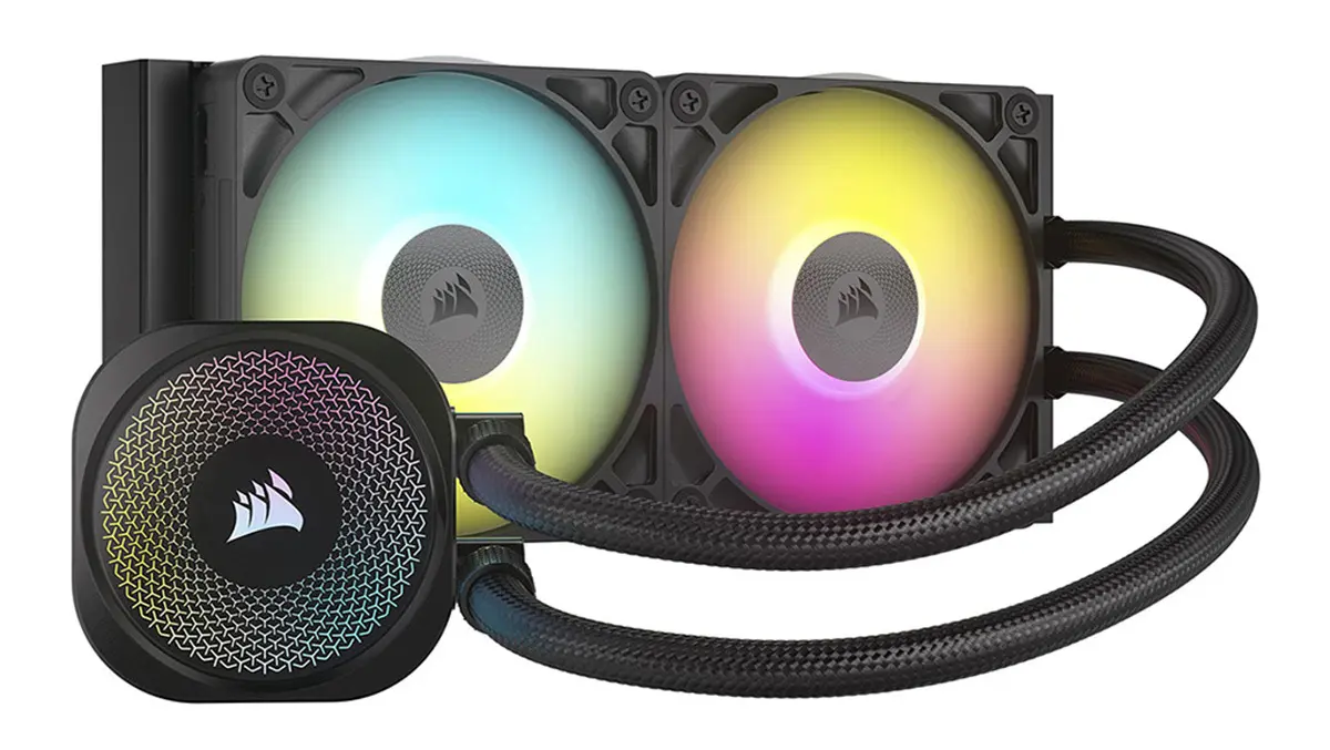 iCue_Link_Titan_240_RX_00 Corsair iCUE LINK TITAN 240 RX RGB | 240mm AIO Liquid Cooler | RX120 RGB Fans | Intel LGA 1851/1700 | AMD AM5/AM4 – New