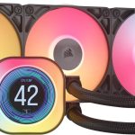 Corsair iCUE LINK TITAN 360 RX LCD | 360mm AIO Liquid Cooler | RX120 RGB Fans | Intel LGA1851/1700 | AMD AM5/AM4 – New