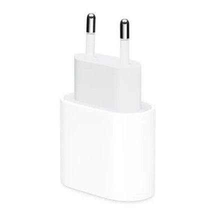 Apple 20W USB-C Power Adapter | 20W Fast Charging | Compact Design | USB-C | iPhone & iPad Compatible – New