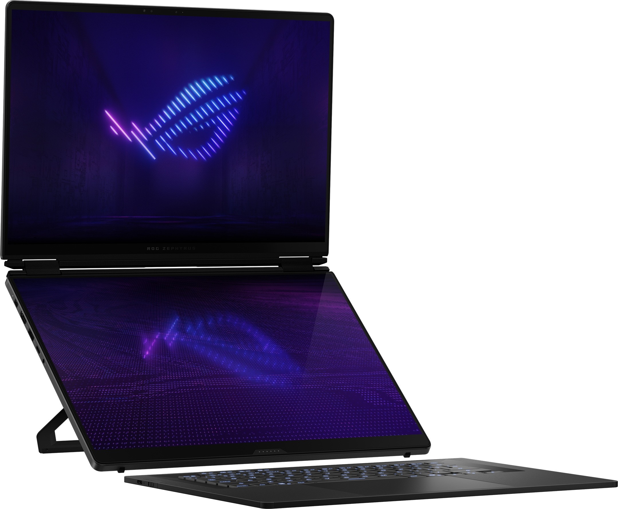 rog-zephyrus-duo-16-gx651ax-0 ASUS ROG Zephyrus DUO 16 | 16-inch OLED Touch | Intel Core Ultra 9 386H | 64GB DDR5 | 2TB SSD – New