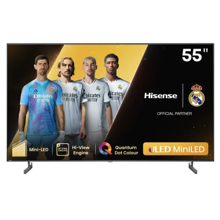 Hisense 55U6N-PRO | 55-inch Mini ULED Smart TV | Quantum Dot Colour | Dolby Vision IQ | Dolby Atmos – New