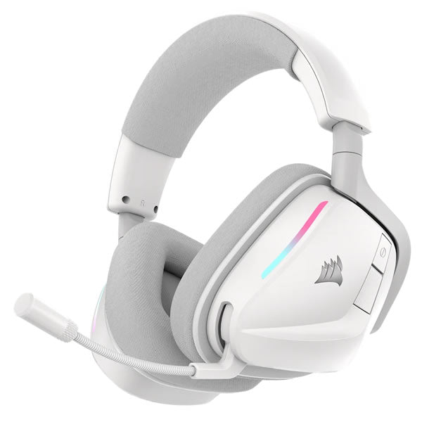 voidVwhite.1 Corsair VOID Wireless v2 | 2.4GHz & Bluetooth | Dolby Atmos | PC & PlayStation Compatible – New